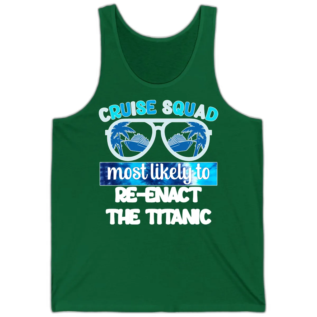 Cruise Squad Most Likely To Re-Enact The Titanic Tank in Kelly
