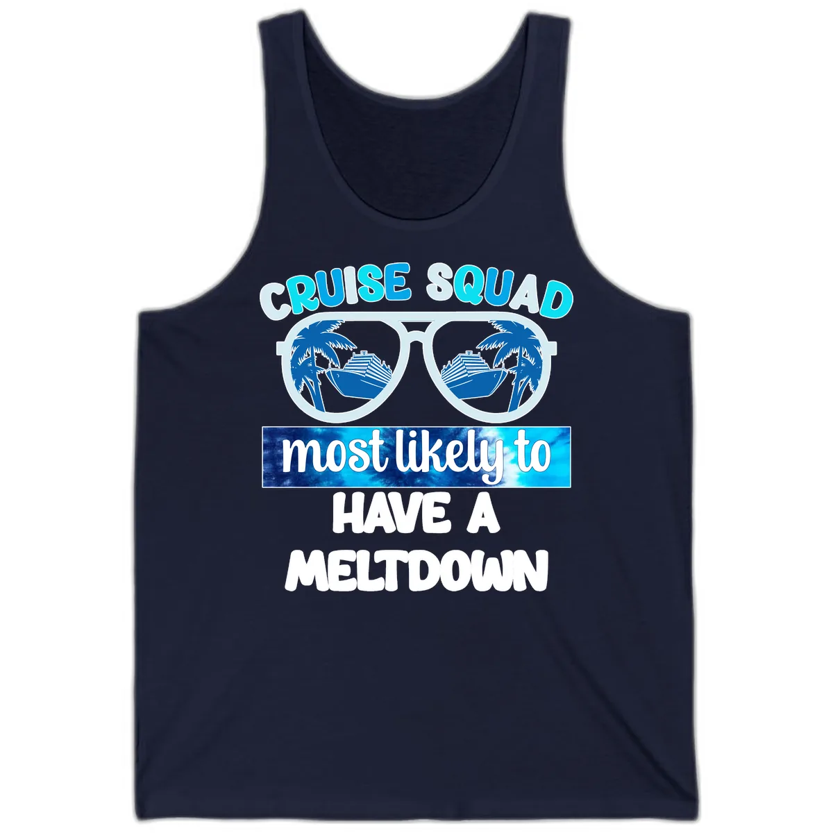 Cruise Squad Meltdown Tank in Navy