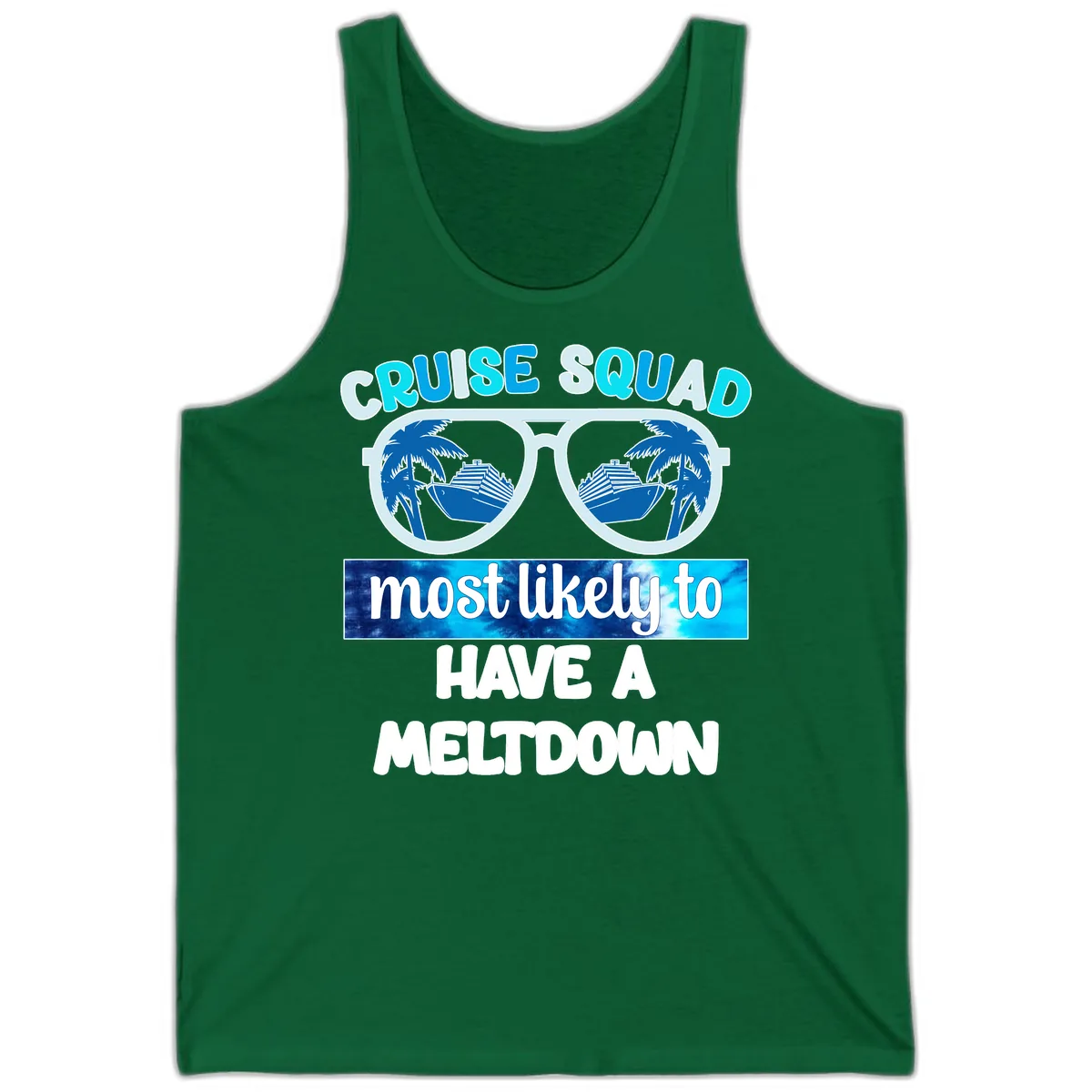 Cruise Squad Meltdown Tank in Kelly