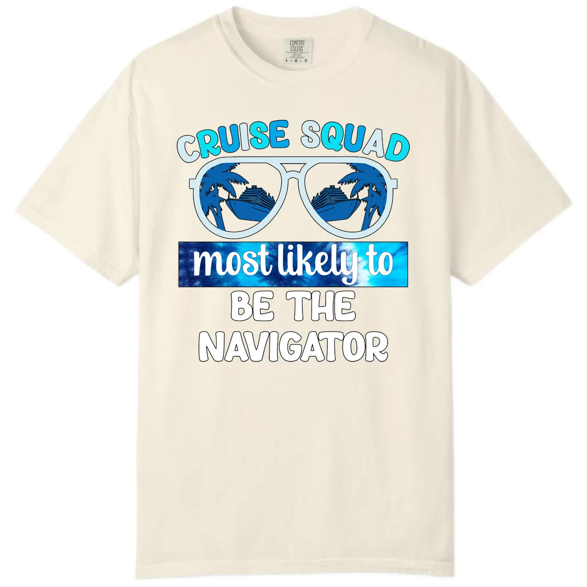 Cruise Squad Navigator Sunglasses Comfort Color in Ivory