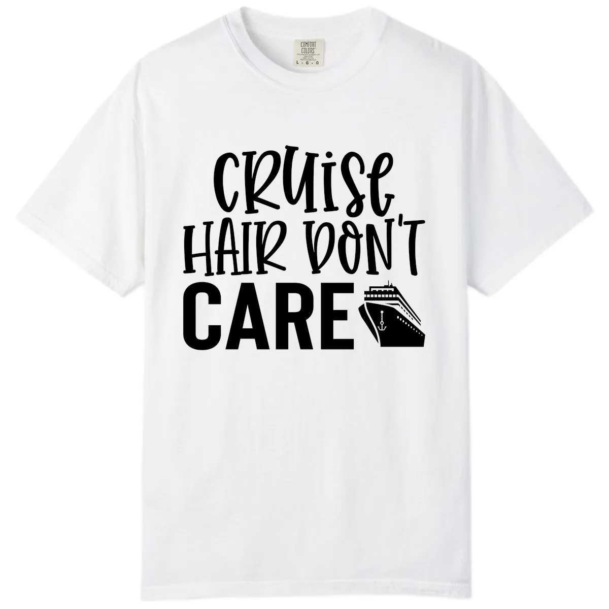 Cruise Hair Don't Care Comfort Color in White