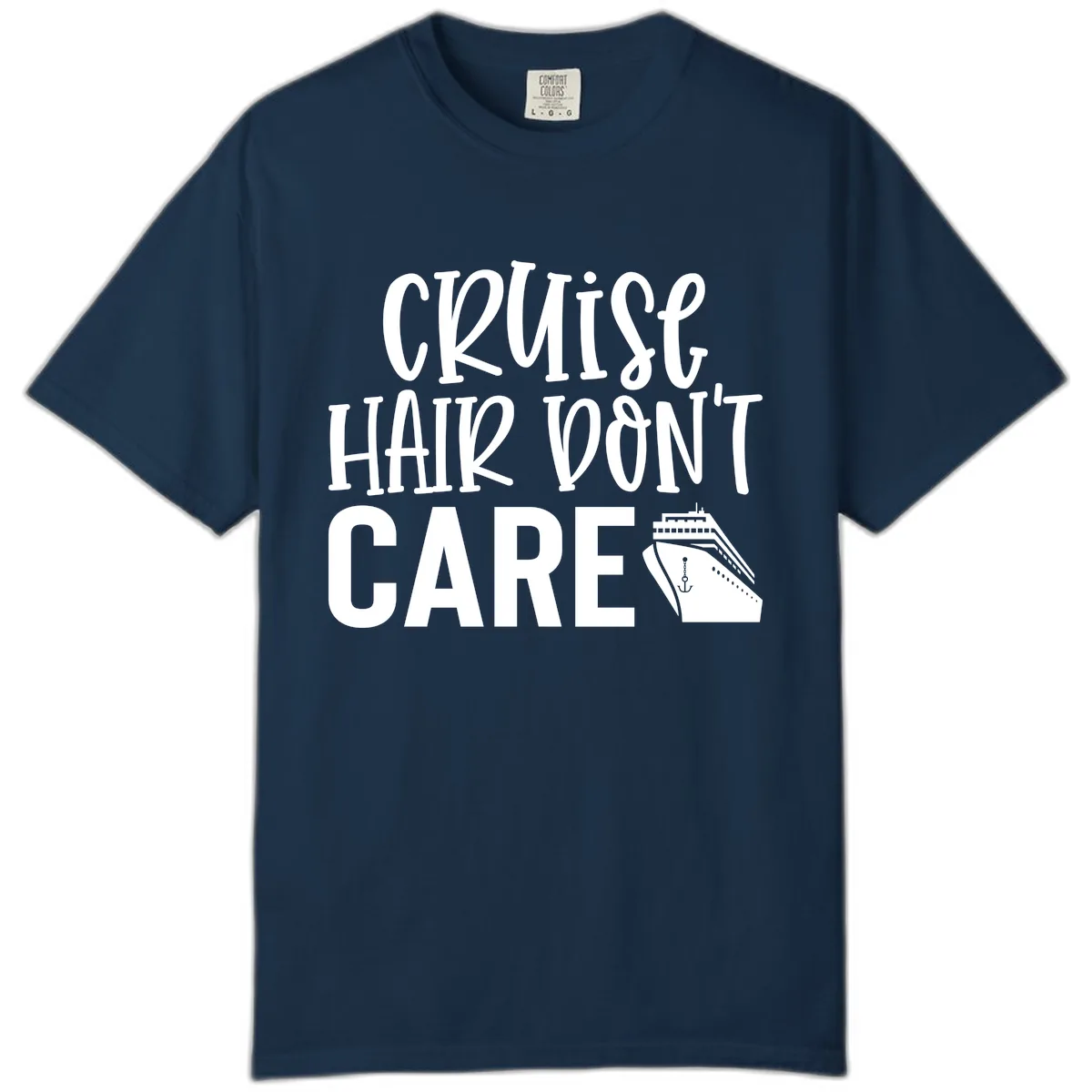 Cruise Hair Don't Care Comfort Color in True Navy