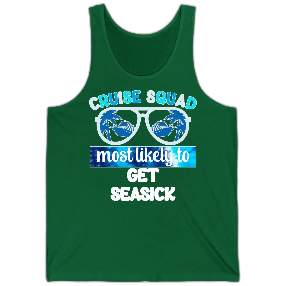 Cruise Squad Most Likely to Get Seasick Tank in Kelly