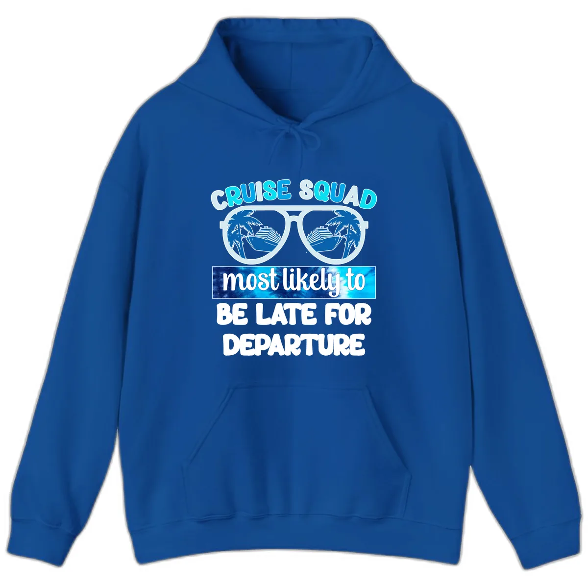 Cruise Squad Most Likely Late Hoodie in Royal