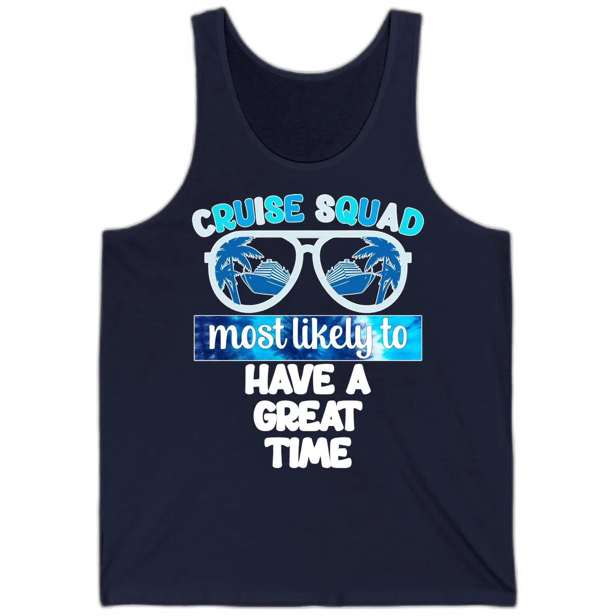 Cruise Squad Most Likely Great Time Tank in Navy