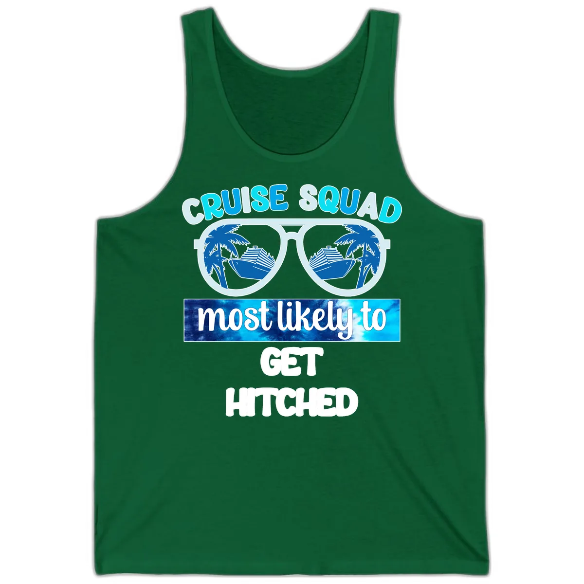 Cruise Squad Most Likely to Get Hitched Tank in Kelly