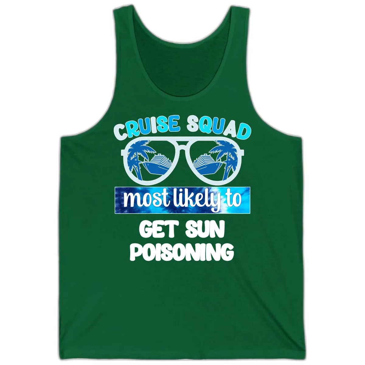 Cruise Squad Sun Poisoning Tank in Kelly