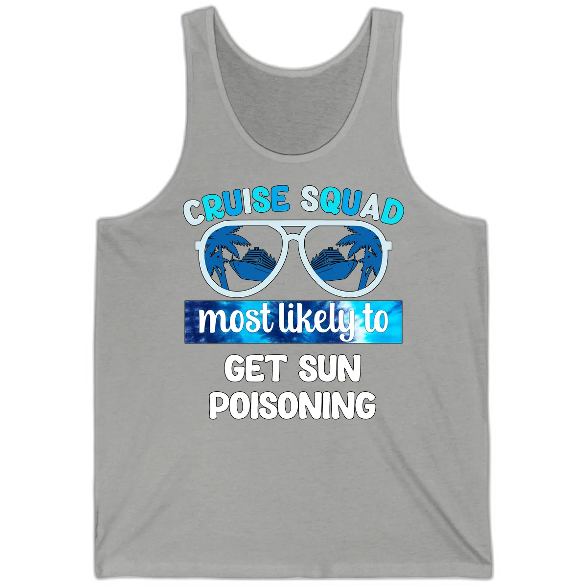 Cruise Squad Sun Poisoning Tank in Athletic Heather