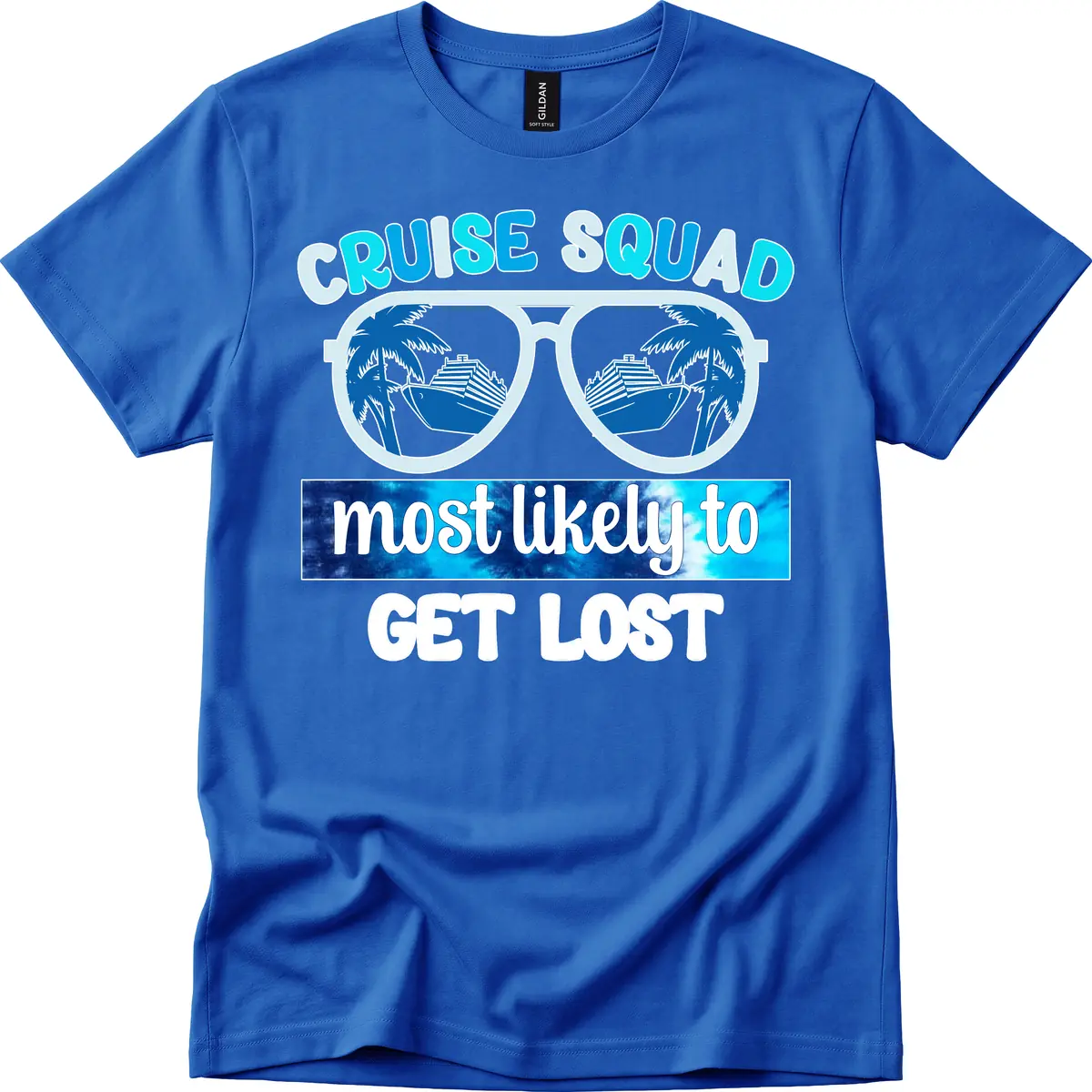 Cruise Squad Most Likely To Get Lost T-Shirt in Royal
