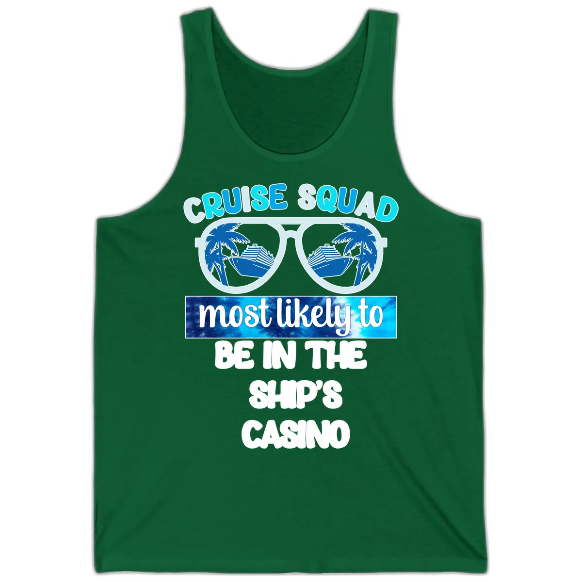 Cruise Squad Ship's Casino Tank in Kelly