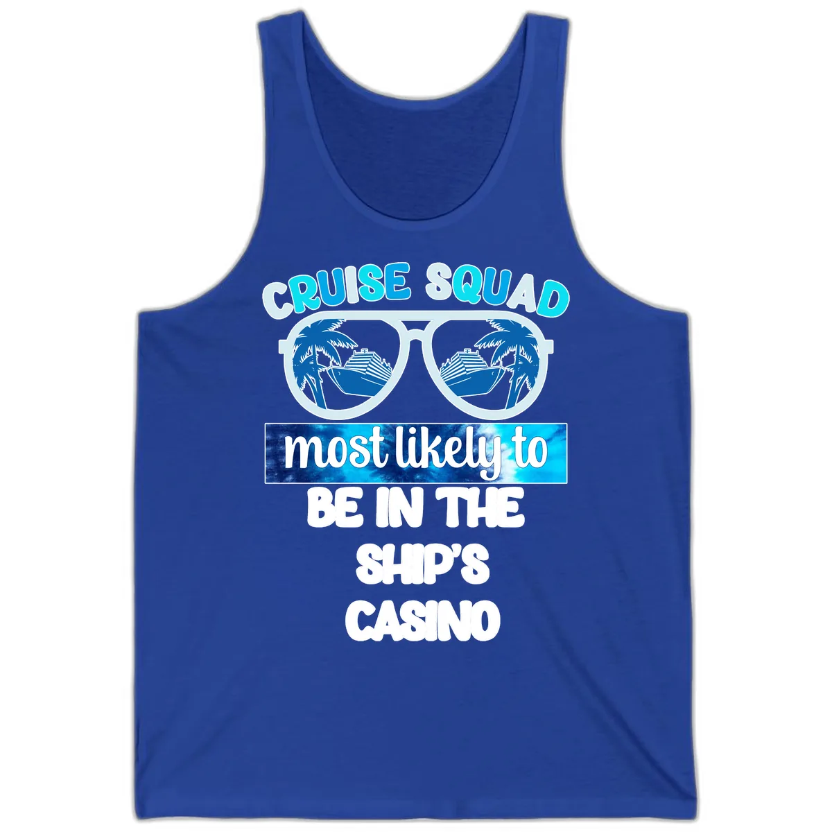 Cruise Squad Ship's Casino Tank in True Royal