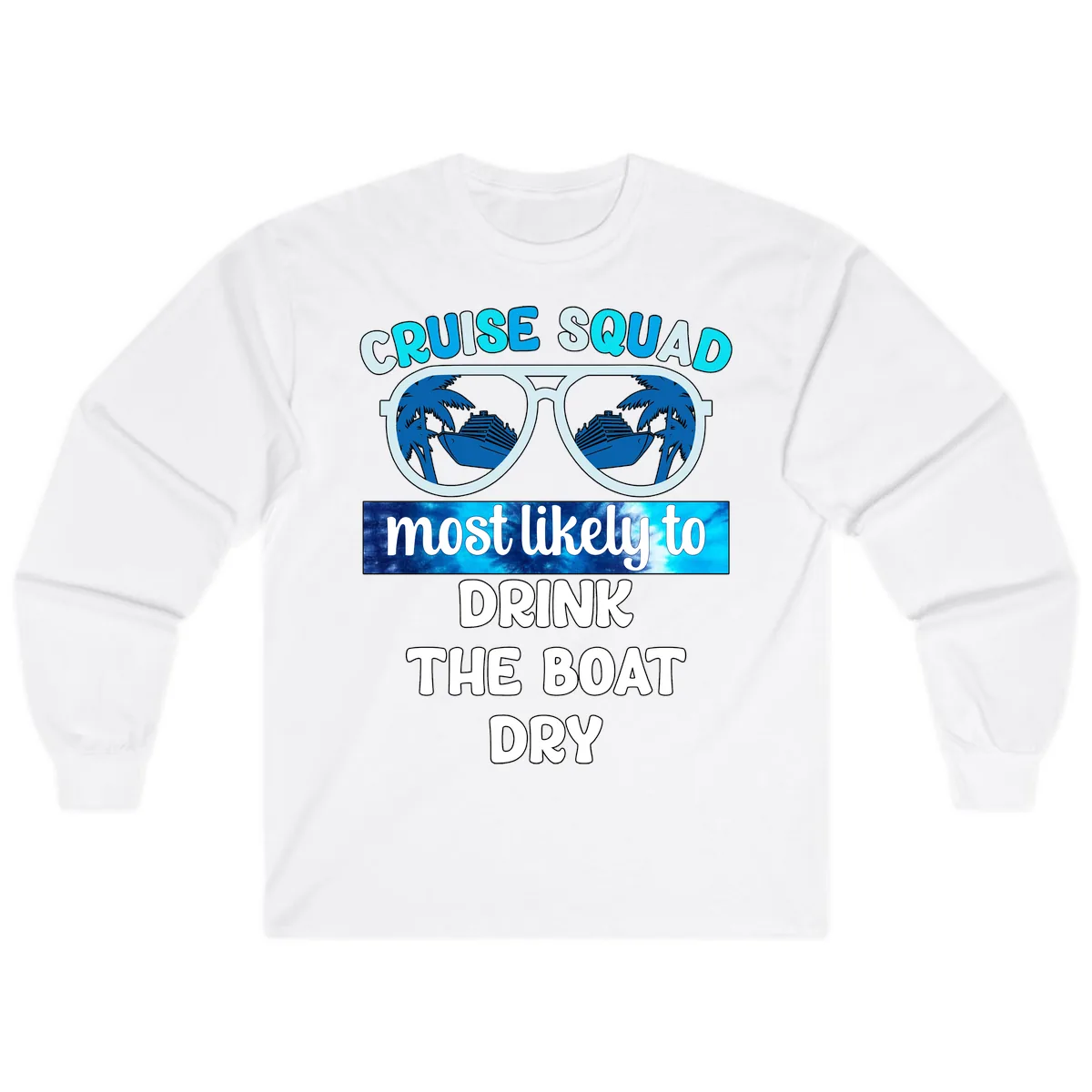 Cruise Squad Boat Dry Long Sleeve in White