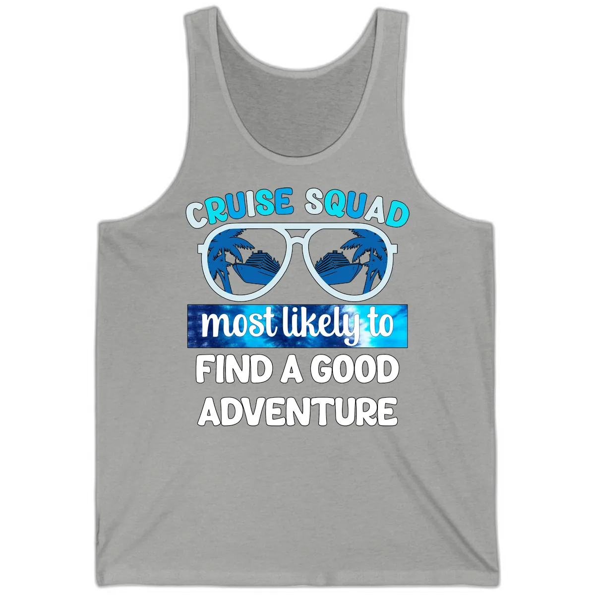 Cruise Squad Good Adventure Tank in Athletic Heather