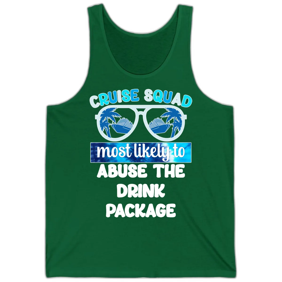 Cruise Squad Most Likely To Abuse The Drink Package Tank in Kelly