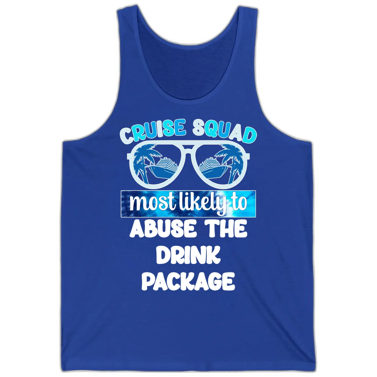 Cruise Squad Most Likely To Abuse The Drink Package Tank in True Royal