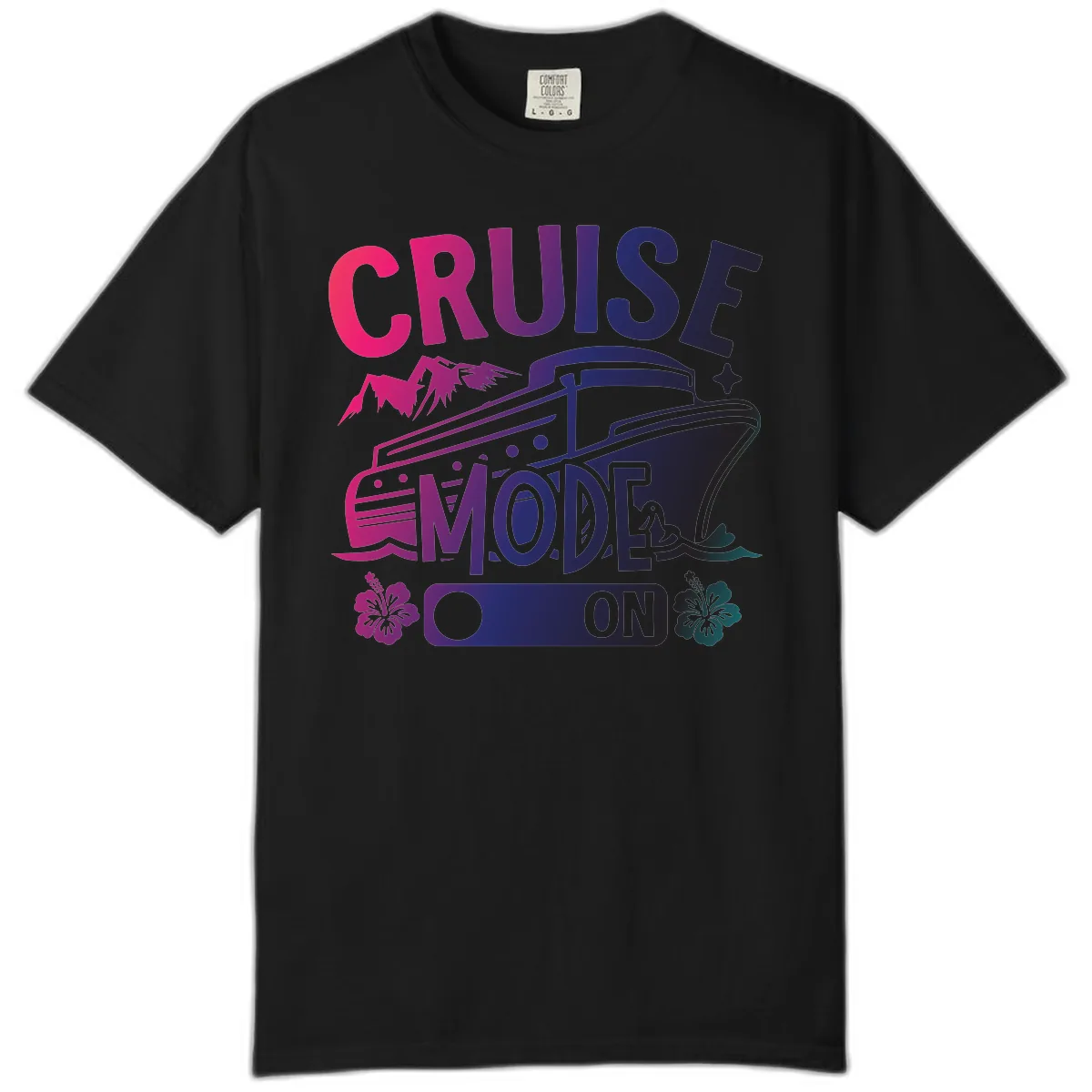 Cruise Mode On Comfort Color in Black