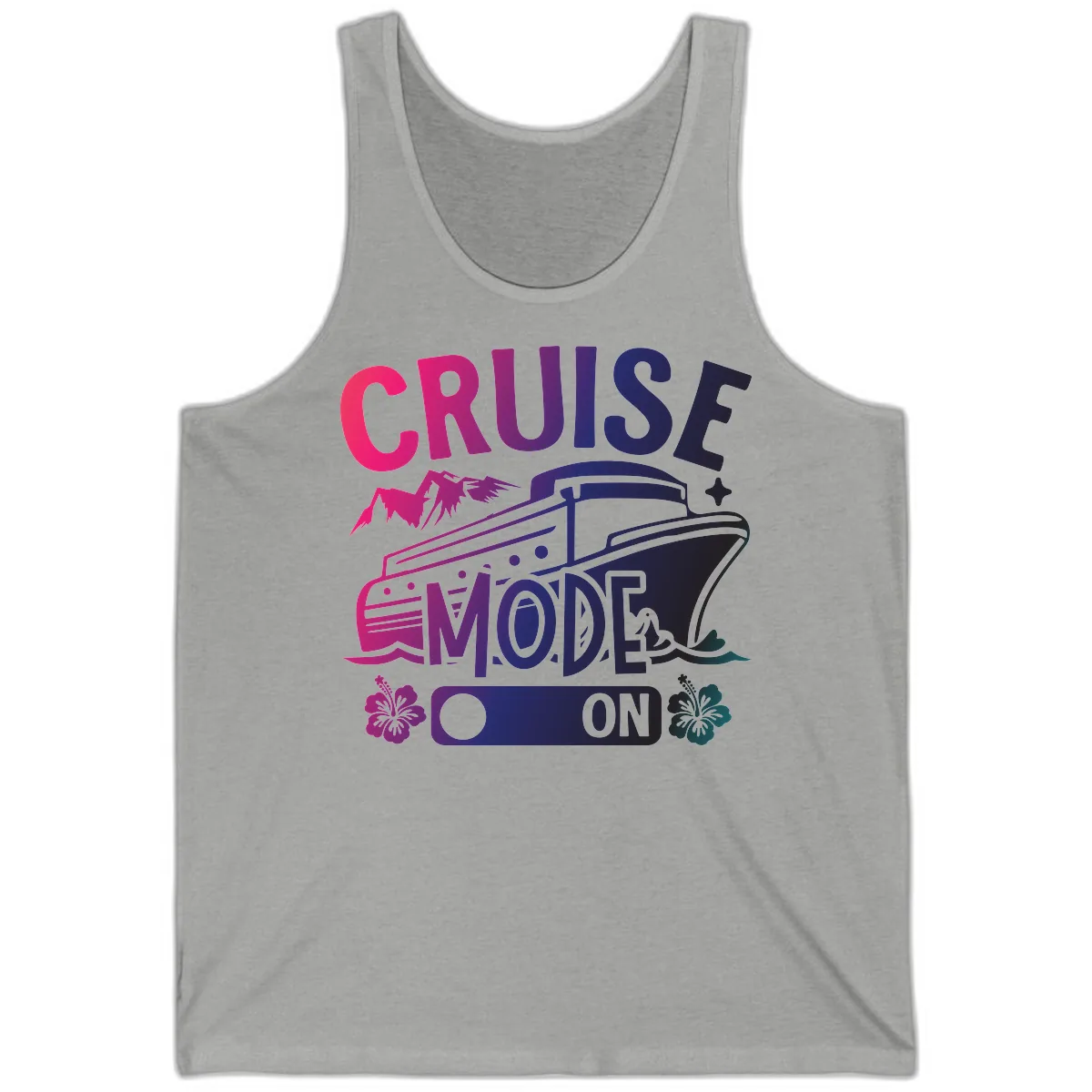 Cruise Mode On Tank in Athletic Heather