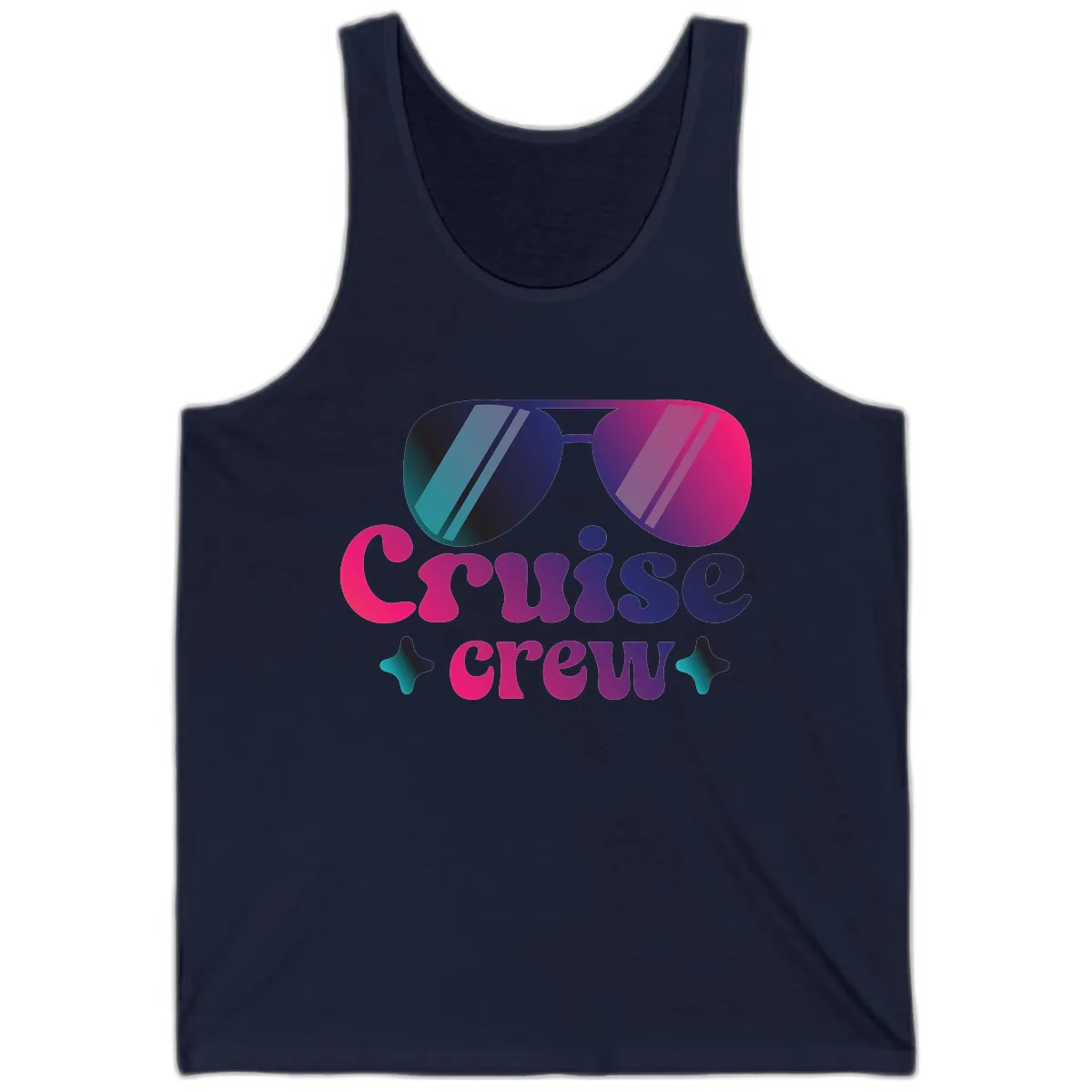 Cruise Crew Vibes Tank in Navy