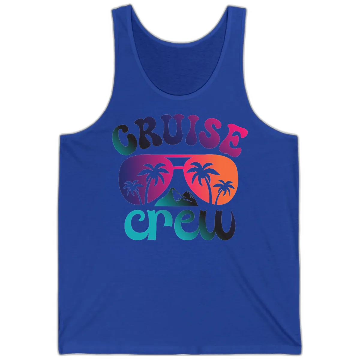 Cruise Crew Tropical Paradise Tank in True Royal