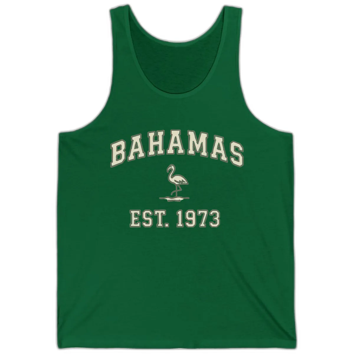 Bahamas Flamingo Established 1973 Tank in Kelly