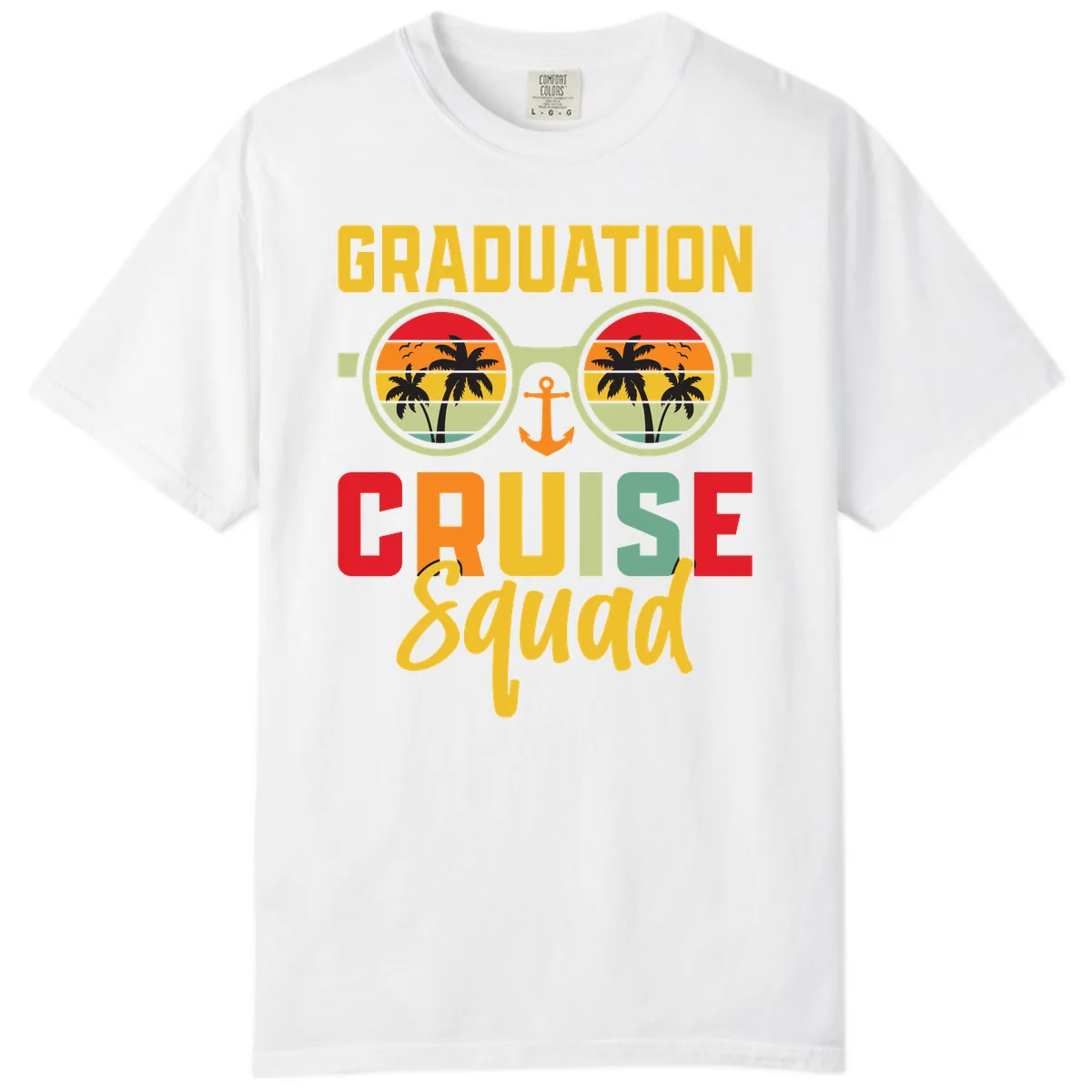 Graduation Cruise Squad Comfort Color in White