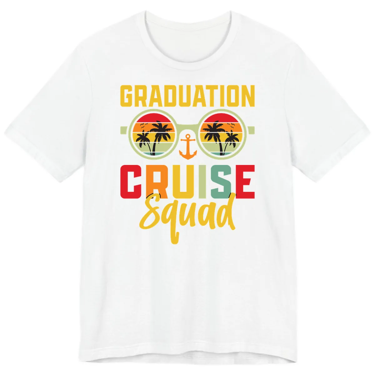 Graduation Cruise Squad Premium T-Shirt in White