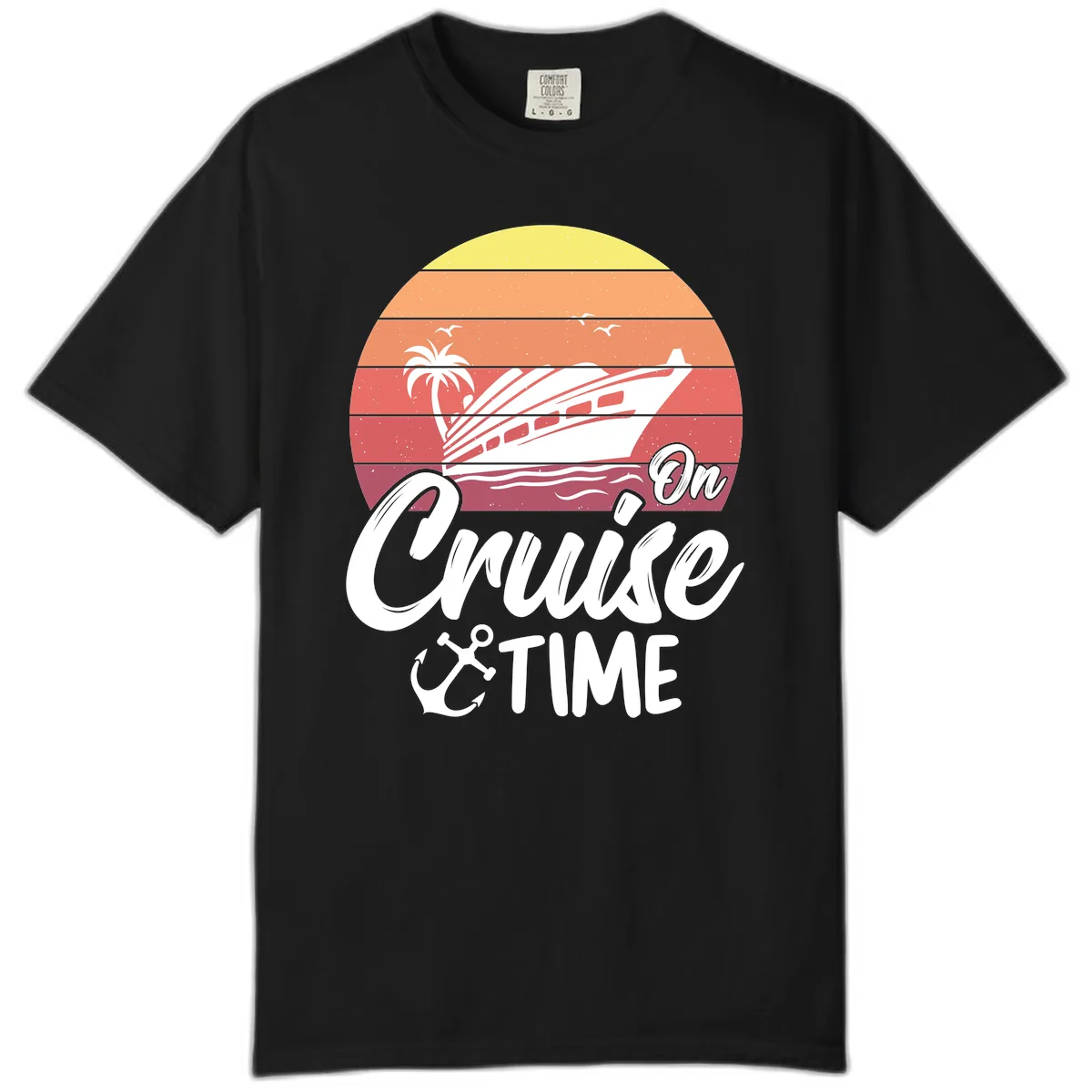 On Cruise Time Comfort Color in Black