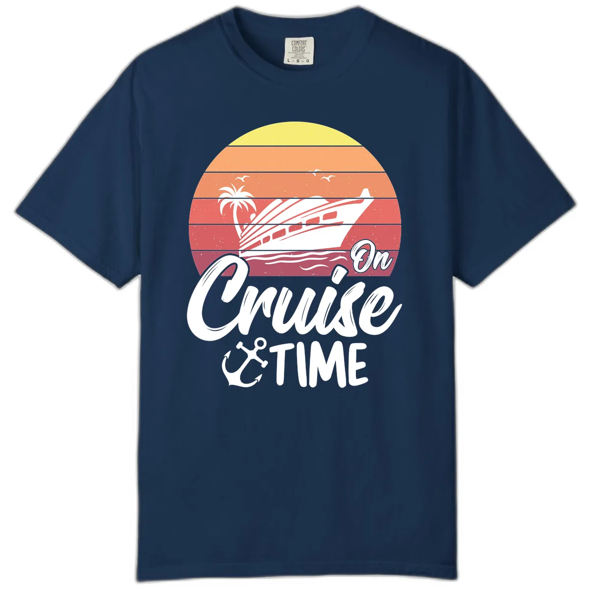 On Cruise Time Comfort Color in Navy