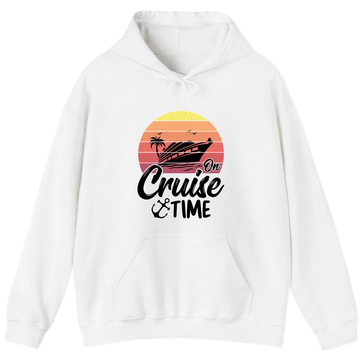 On Cruise Time Hoodie in White