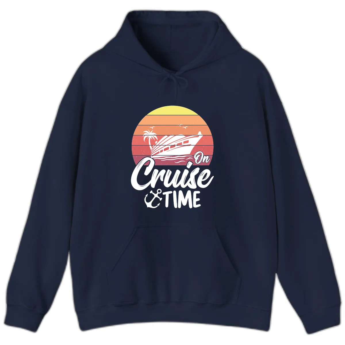 On Cruise Time Hoodie in Navy