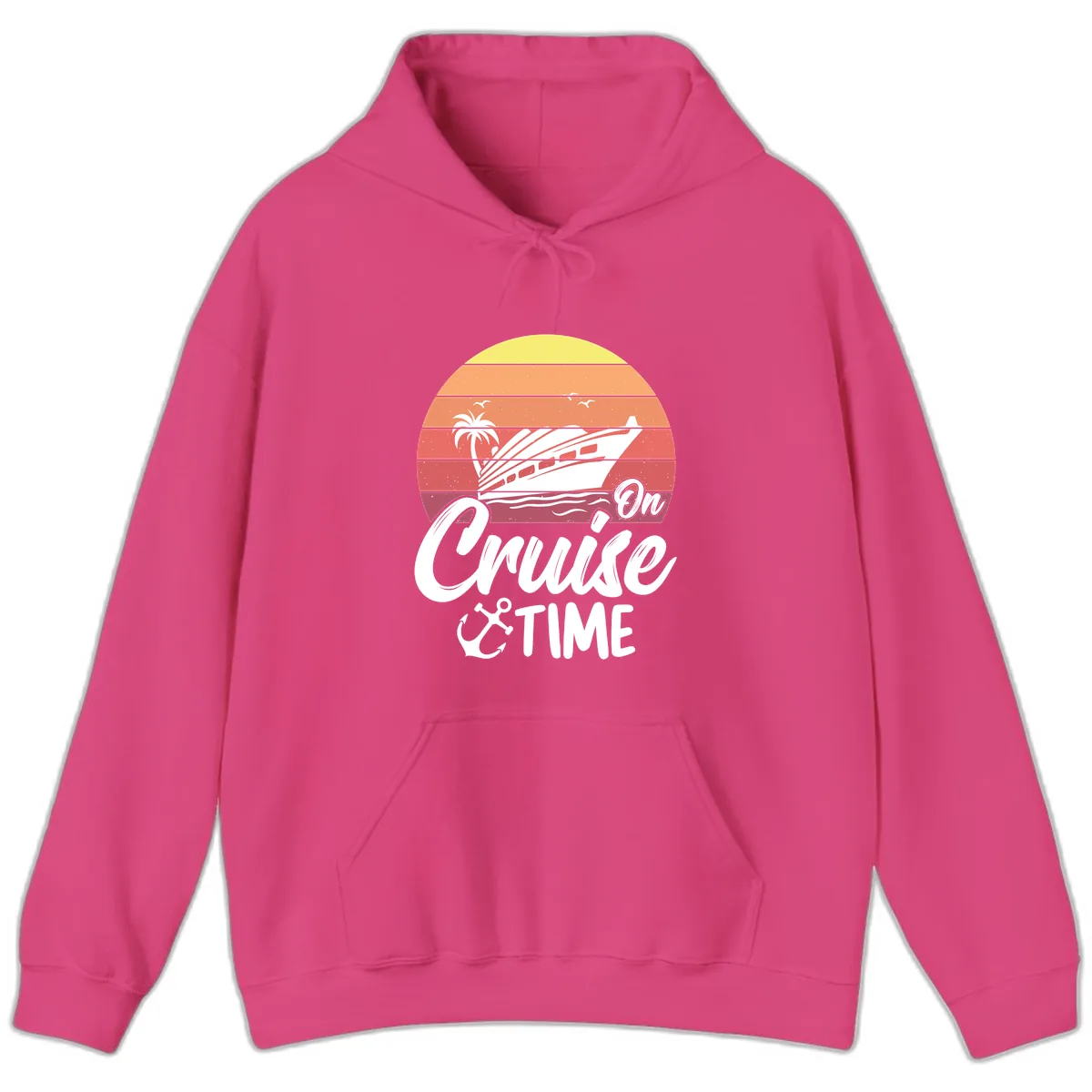 On Cruise Time Hoodie in Heliconia