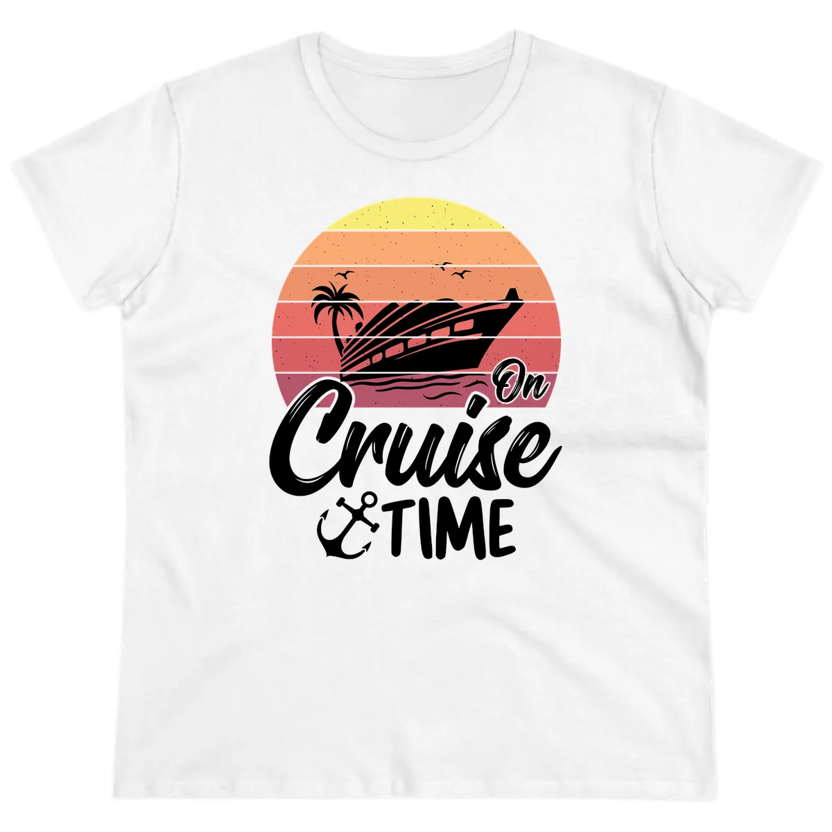 On Cruise Time Ladies Tee in White