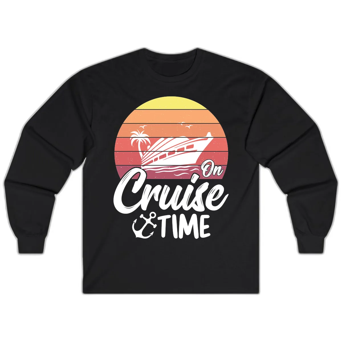 On Cruise Time Long Sleeve in Black