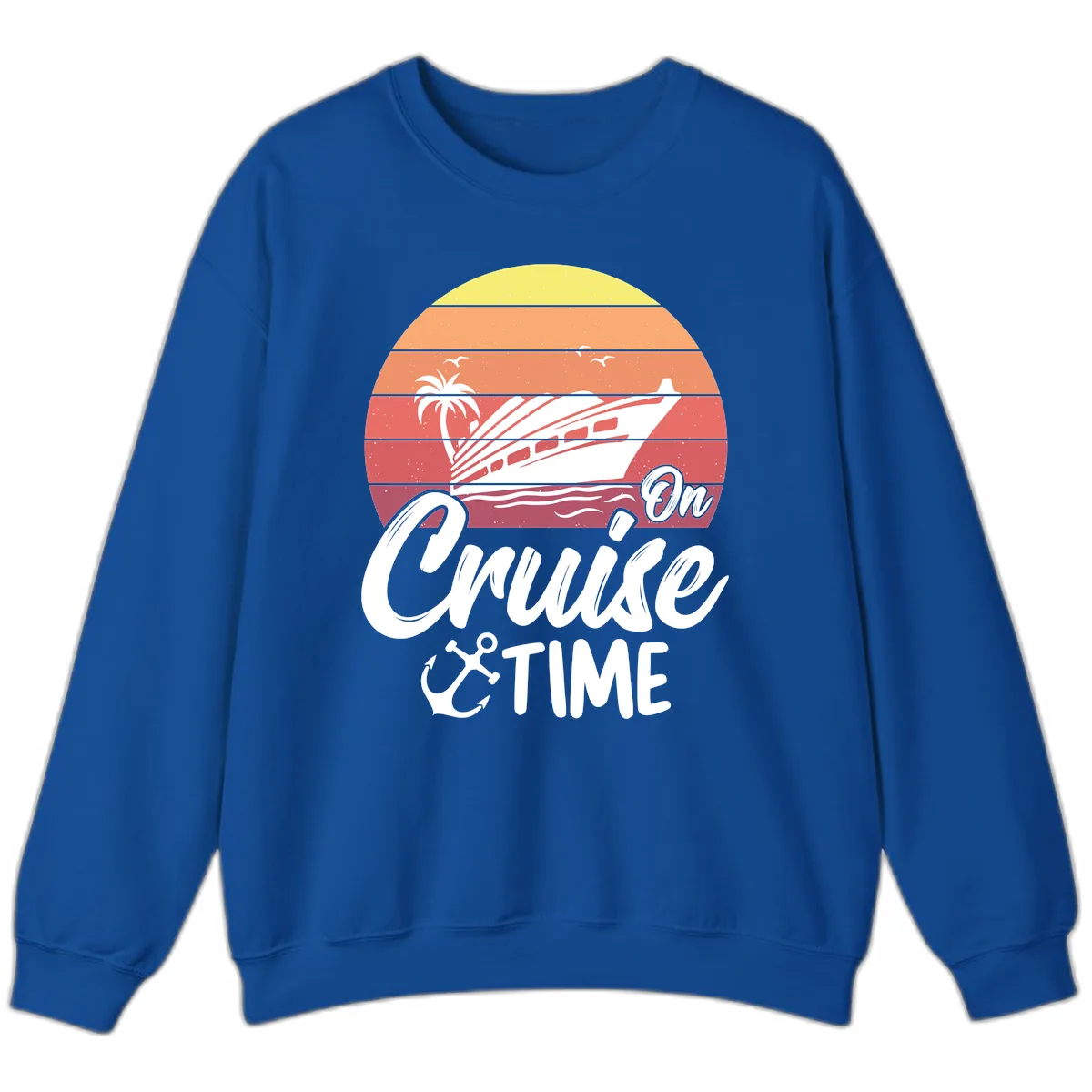 On Cruise Time Sweatshirt in Royal