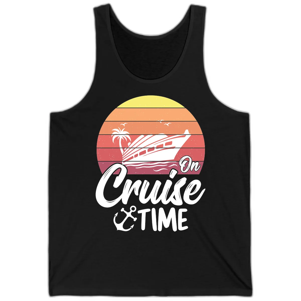On Cruise Time Tank in Black