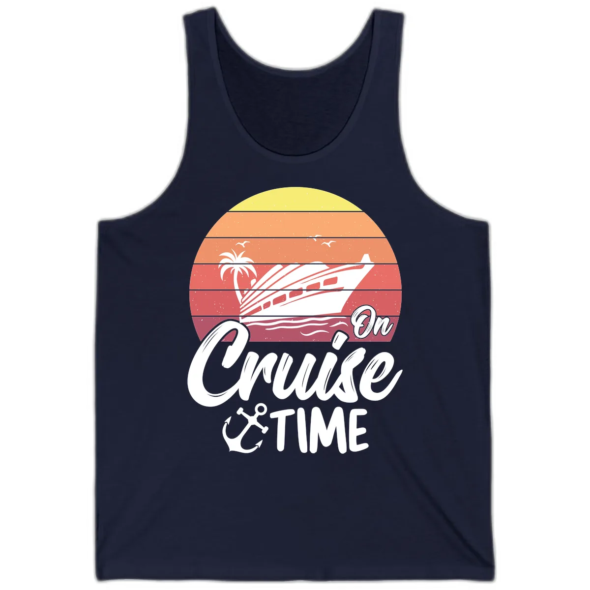 On Cruise Time Tank in Navy