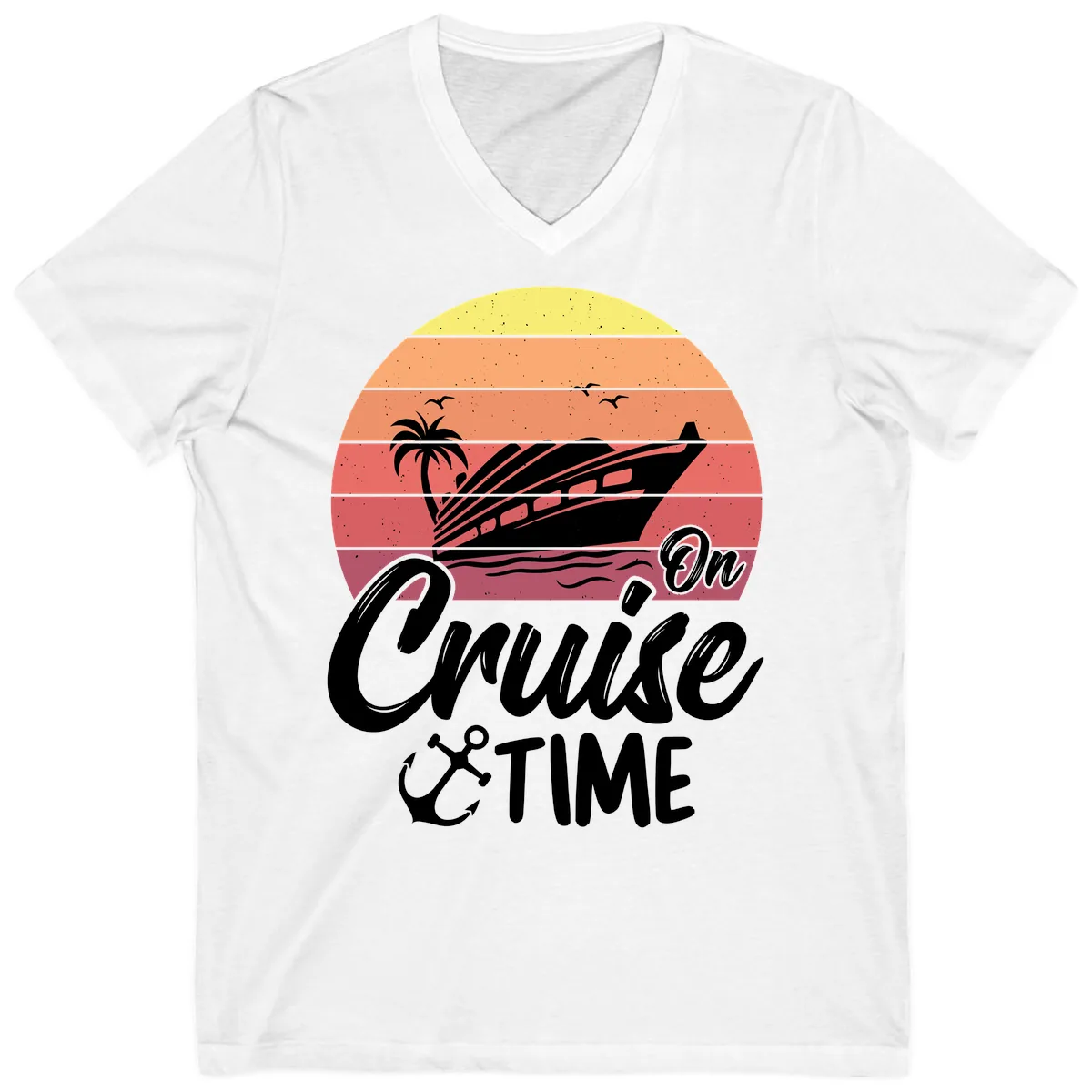 On Cruise Time V-Neck in White