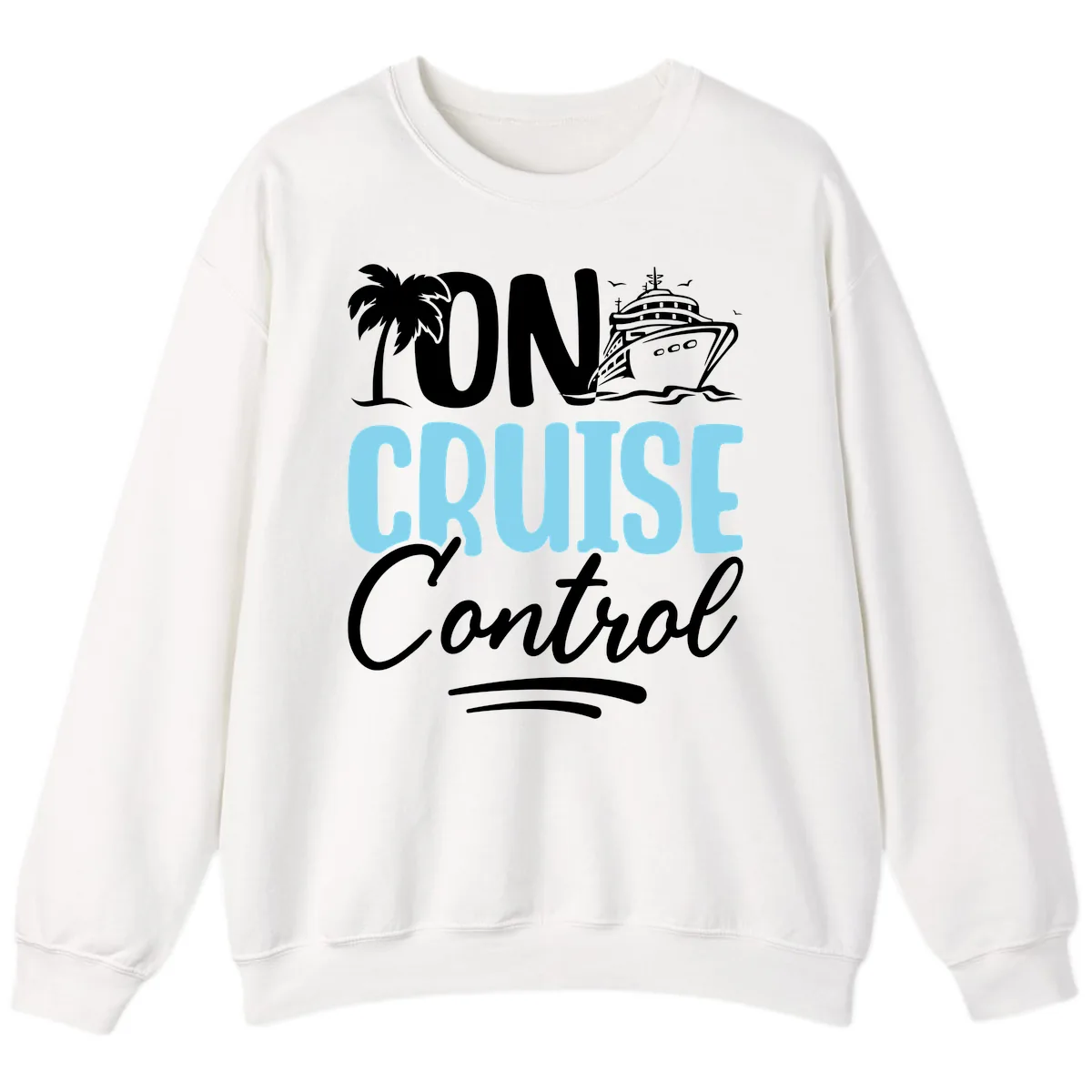 On Cruise Control Sweatshirt in White