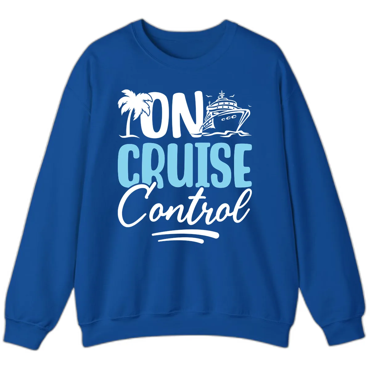 On Cruise Control Sweatshirt in Royal