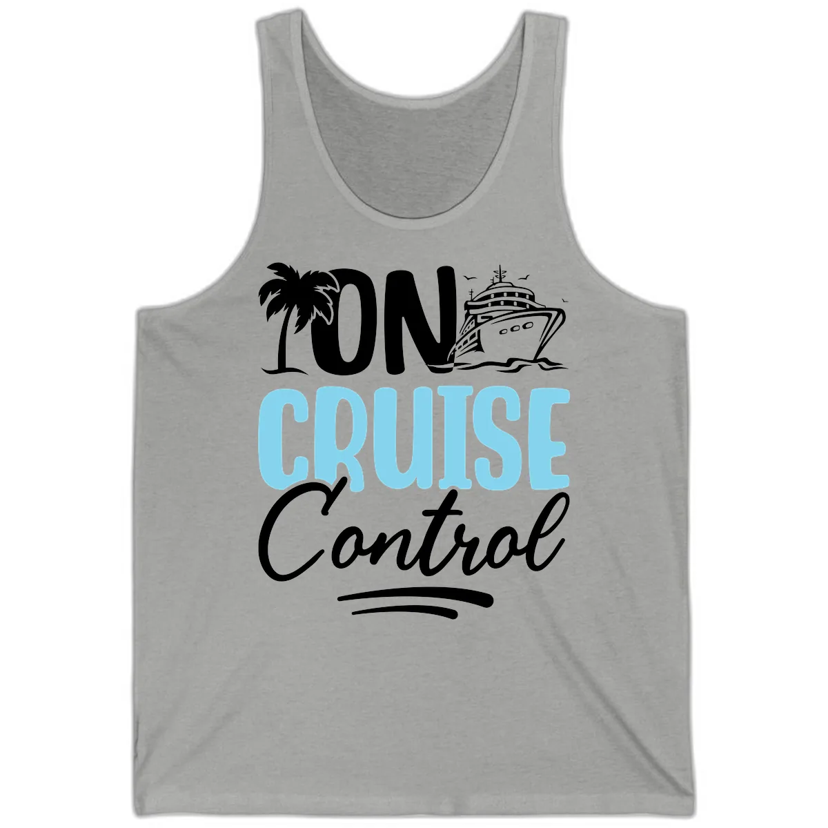 On Cruise Control Tank in Athletic Heather