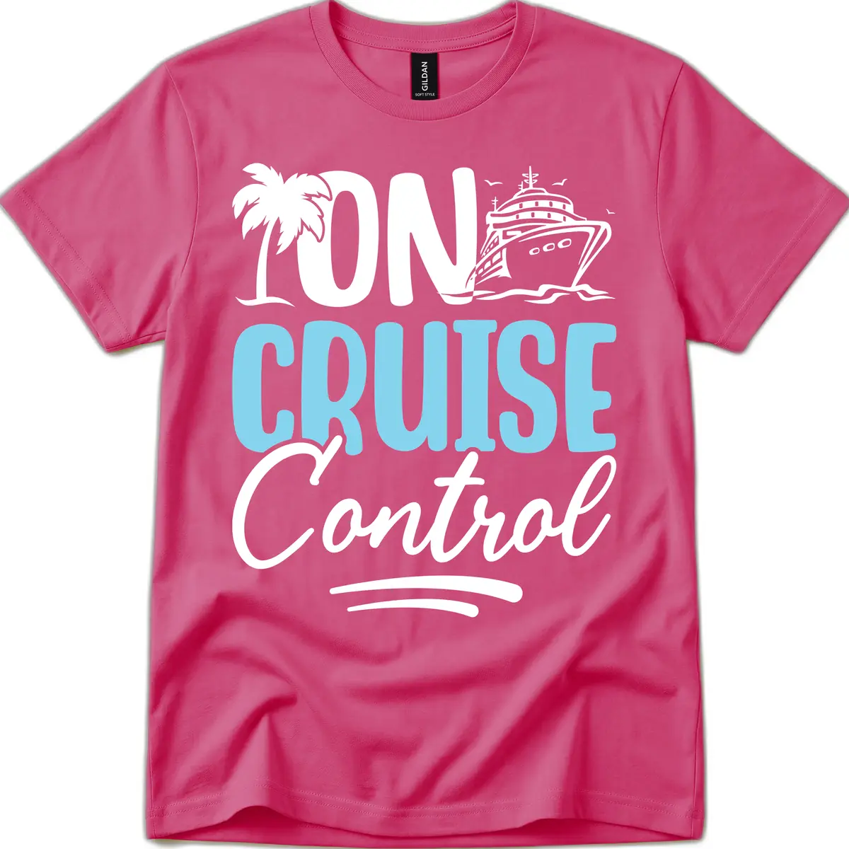 On Cruise Control T-Shirt in Heliconia