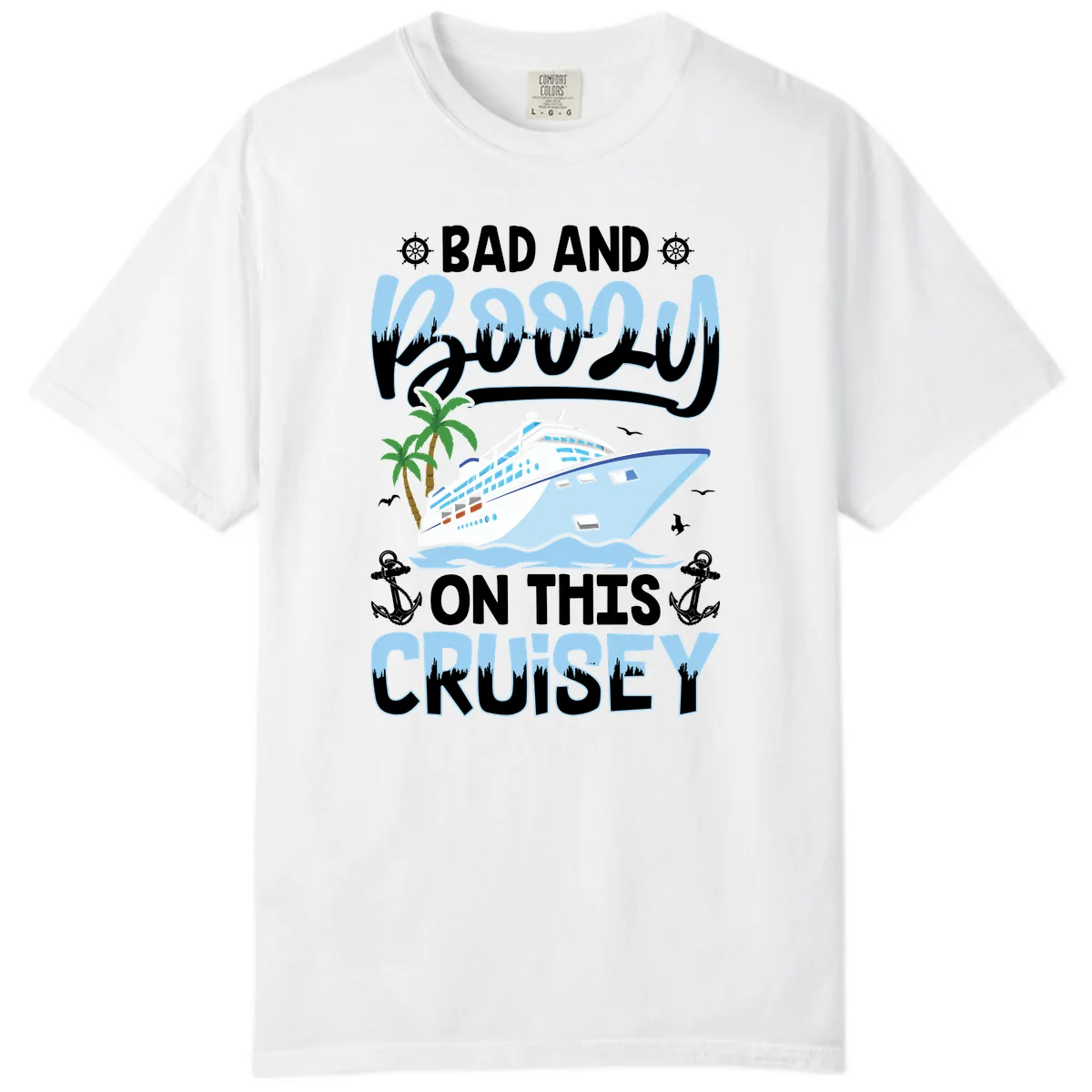 Bad And Knotty On This Cruise Comfort Color in White