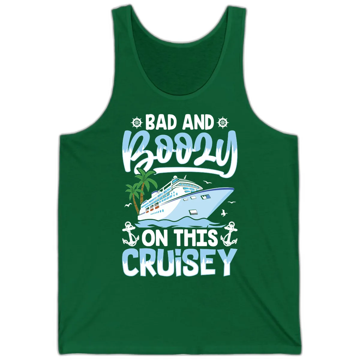 Bad And Knotty On This Cruise Tank in Kelly