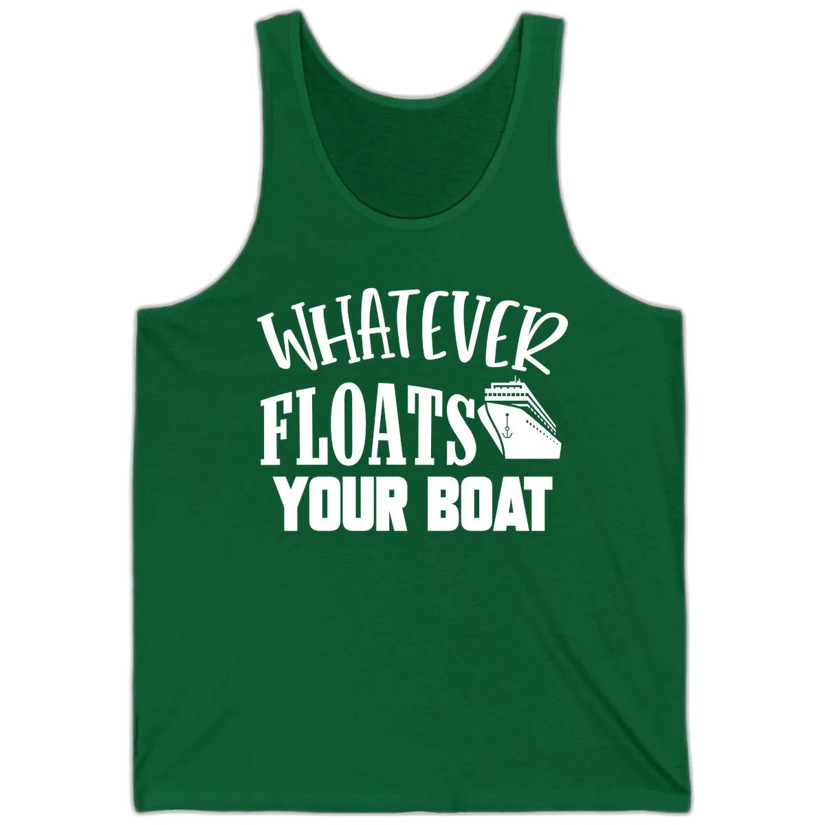 Whatever Floats Your Boat Tank in Kelly