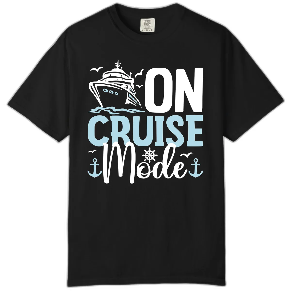 On Cruise Mode Comfort Color in Black