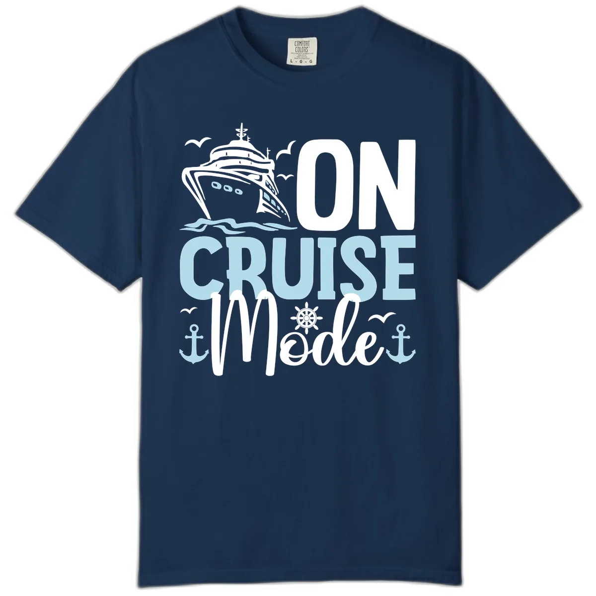On Cruise Mode Comfort Color in Navy