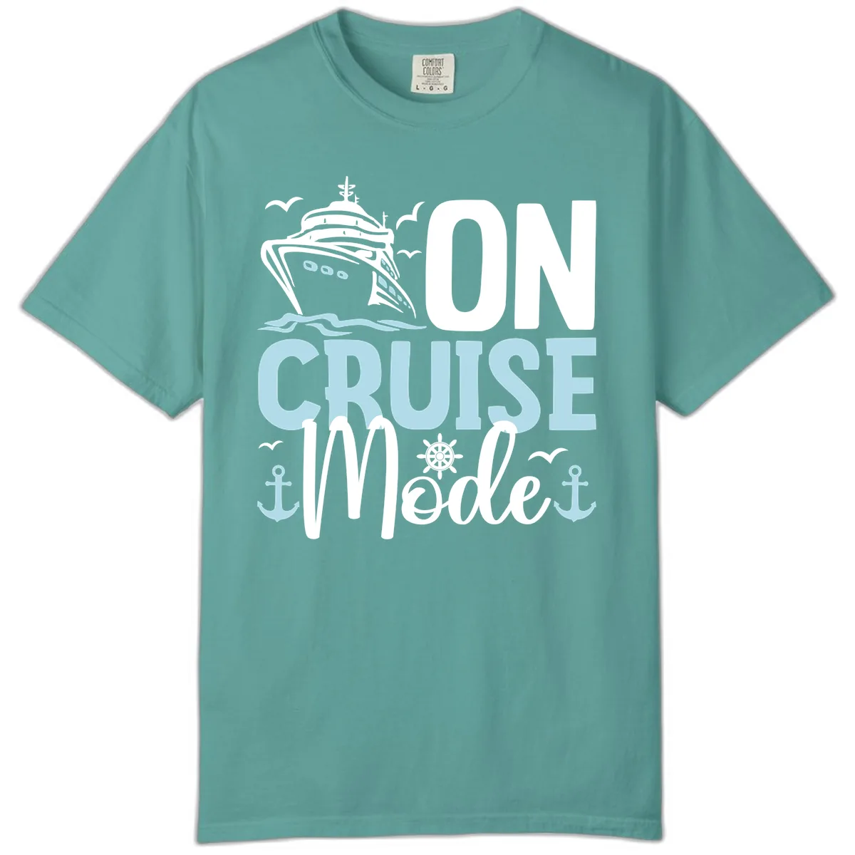 On Cruise Mode Comfort Color in Seafoam