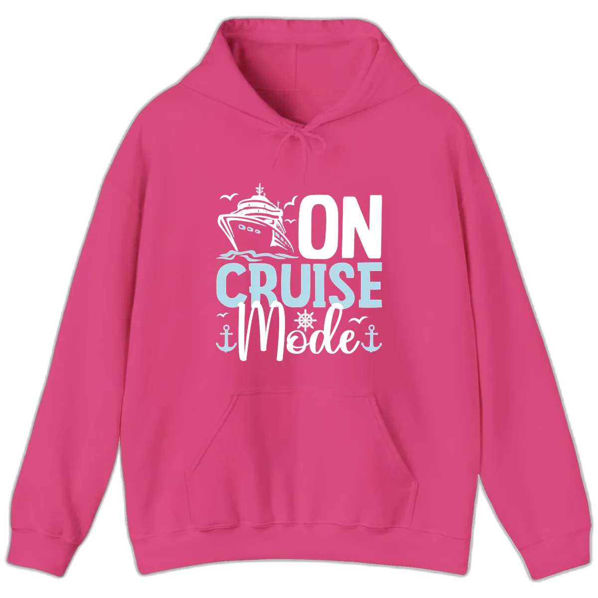 On Cruise Mode Hoodie in Heliconia
