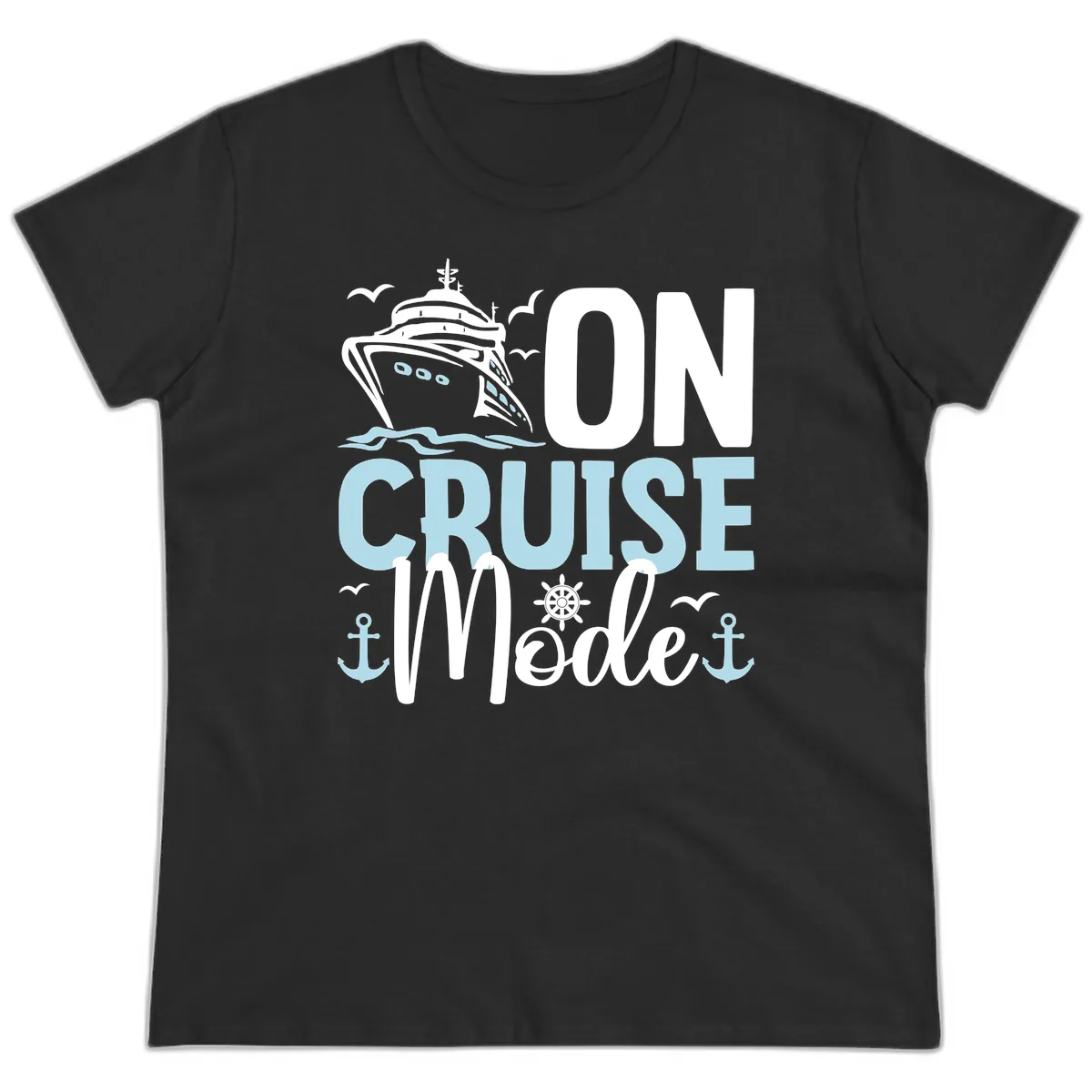 On Cruise Mode Ladies Tee in Black