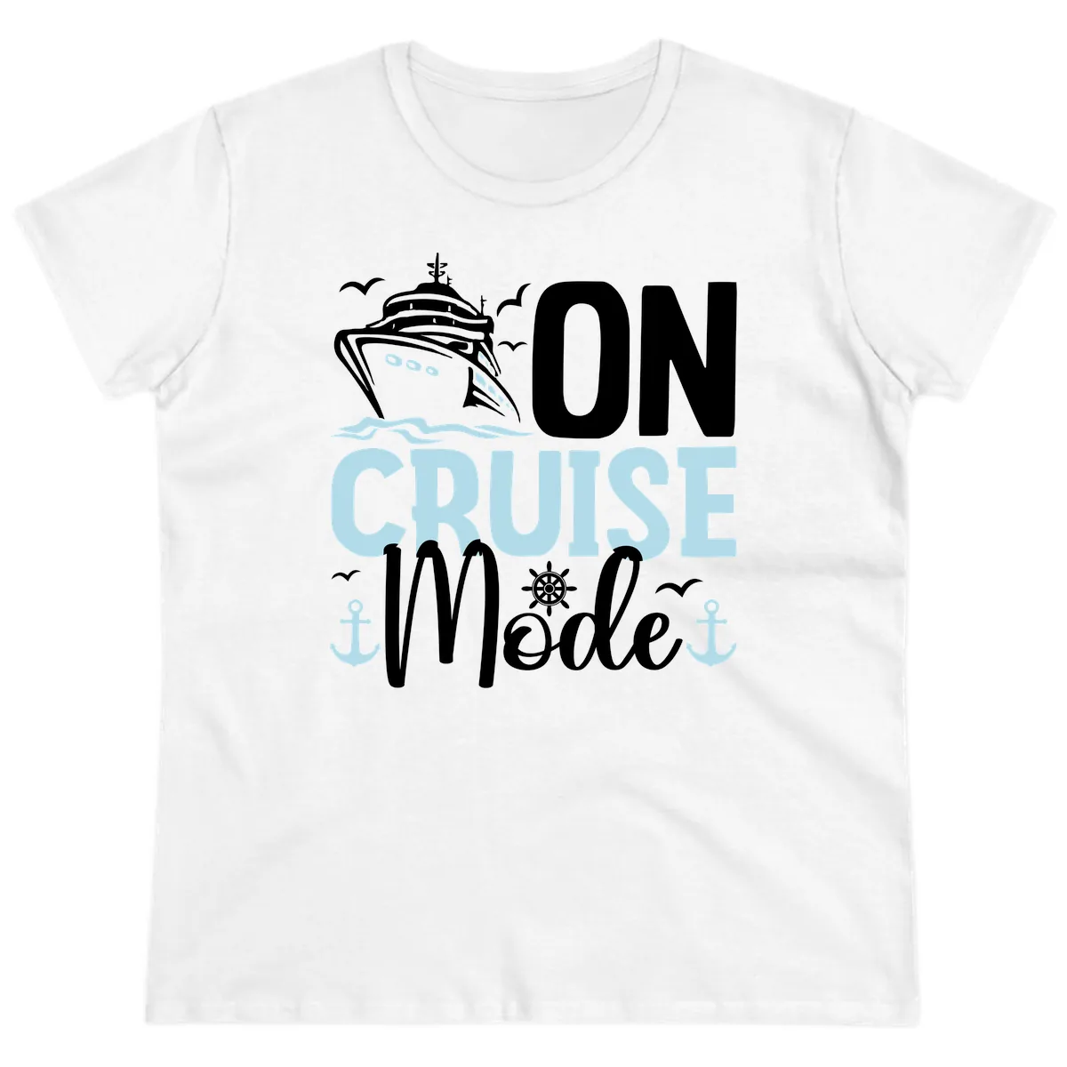 On Cruise Mode Ladies Tee in White